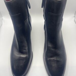 SARTO By Franco Sarto Black Ankle Boots - Size 9